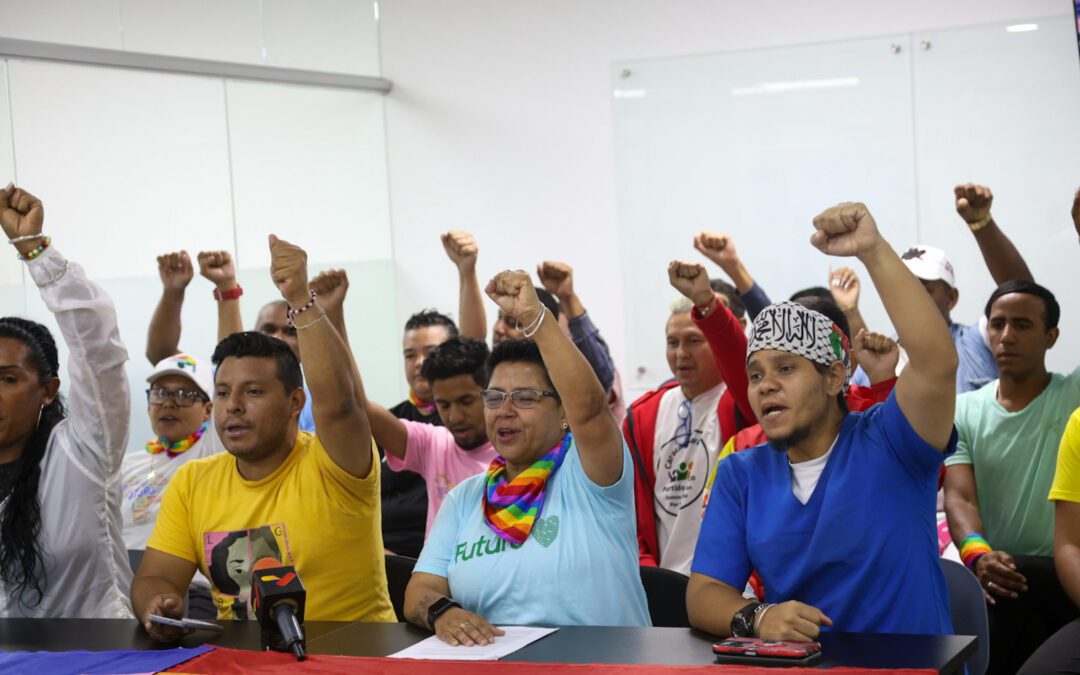 Movimiento Revolucionario de la Diversidad Sexual apoya candidatura del presidente Maduro