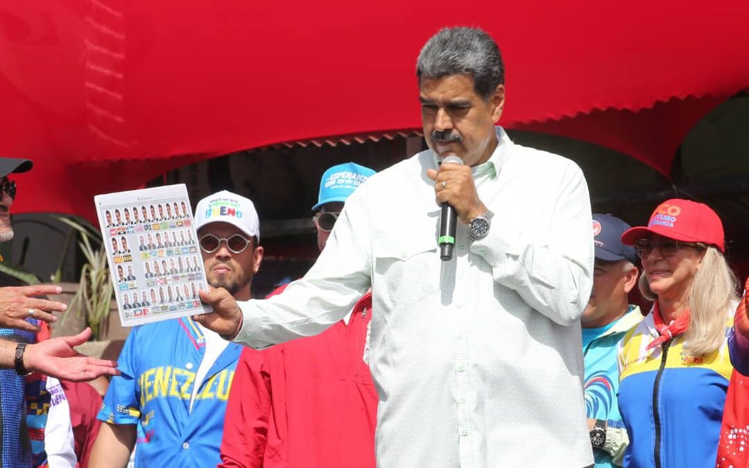 Candidato Nicolás Maduro en Petare: «Vamos por más cambios y transformaciones